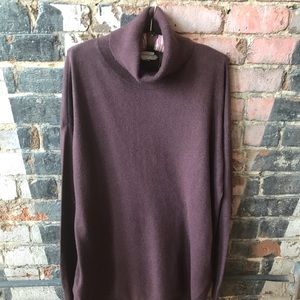 TREASURE AND BOND Cashmere Blend Tunic Sweater- Sz Small